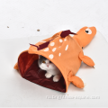 Симпатичный котенок складной динозавр формы кошачья игрушечная туннель